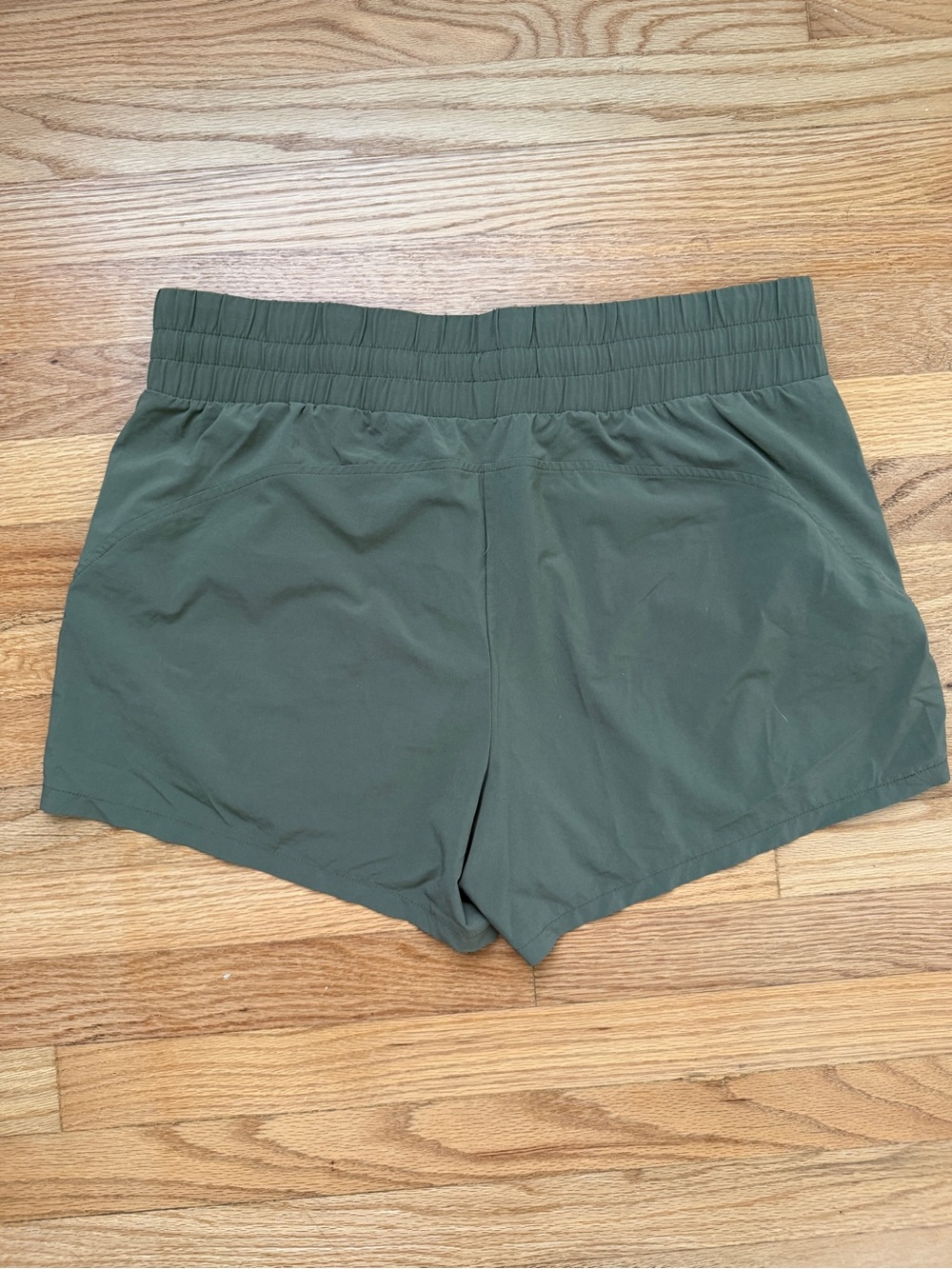 all in motion Olive Green Athletic Shorts with Drawstring Waist - Picture 6 of 6